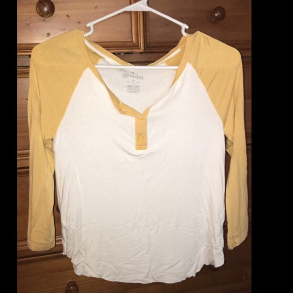 American Eagle baseball tee
